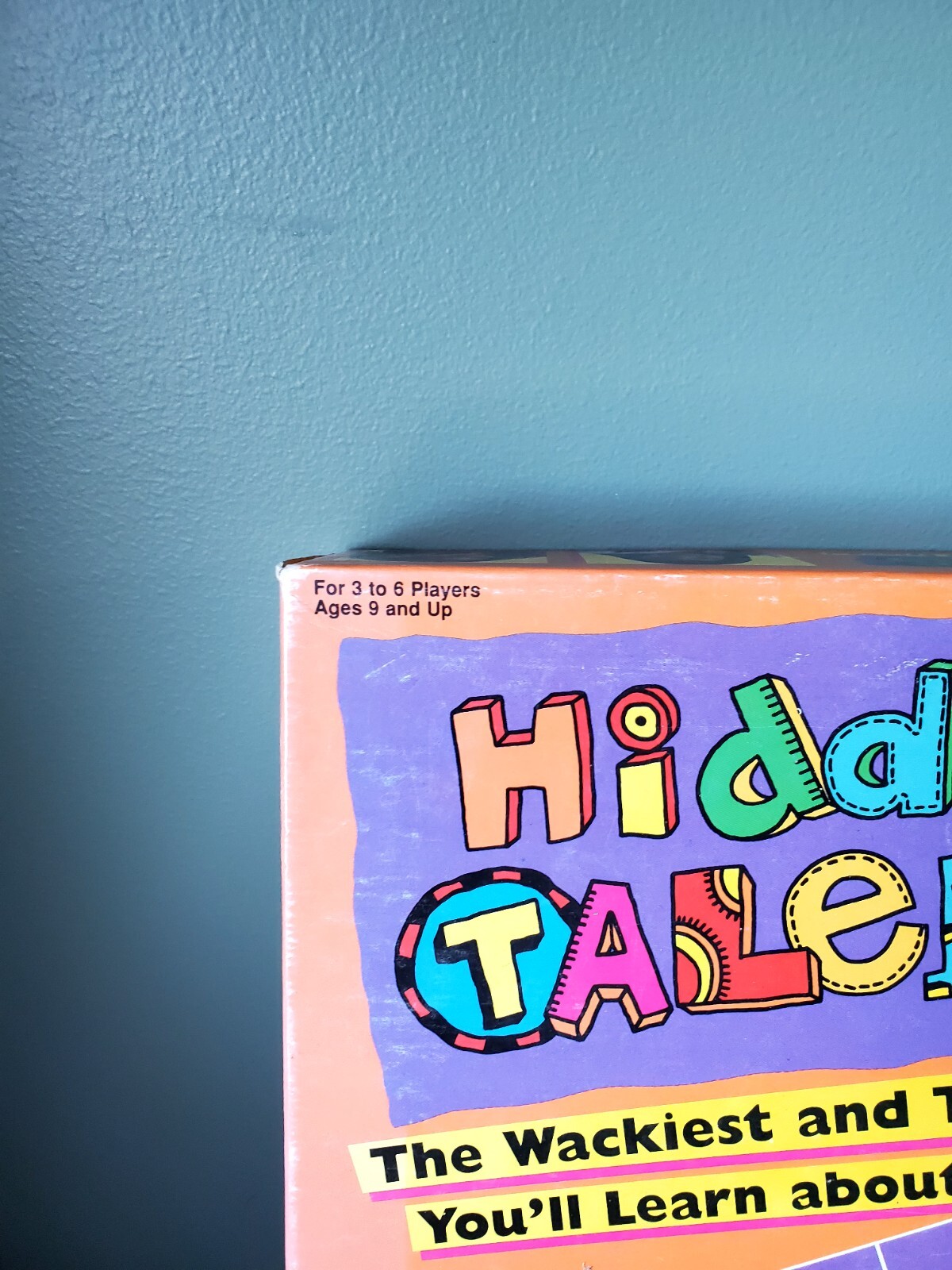 Hidden Talents Board Game 1994 Pressman Sleepover Teen Girl Party Game No timer