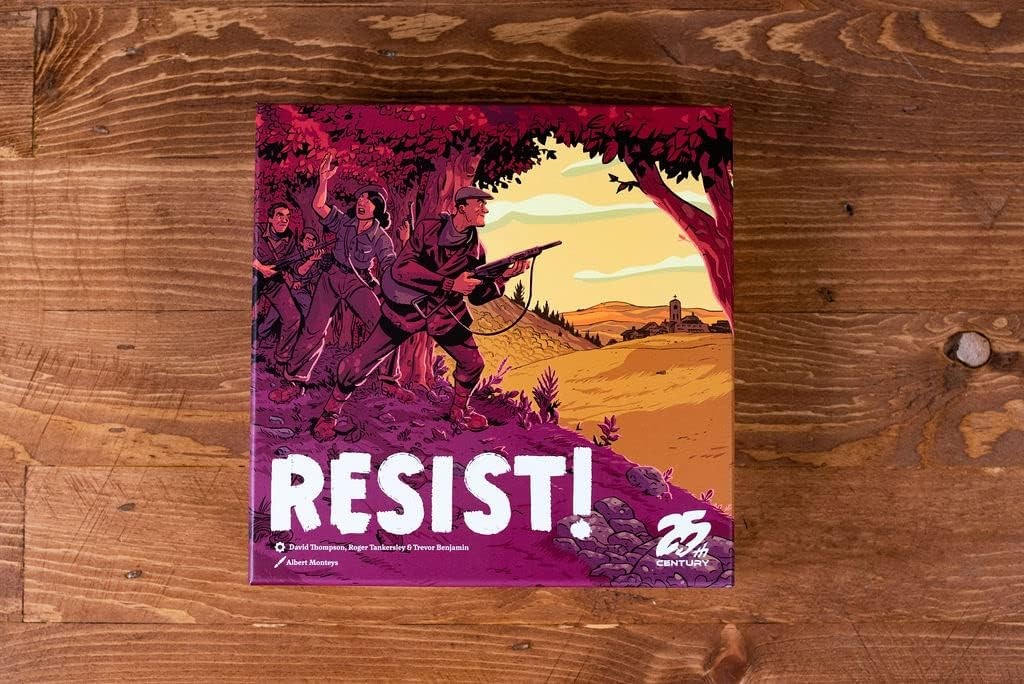 Resist Ages 10 Solitaire Strategy Card Game Spanish Maquis Resistance with