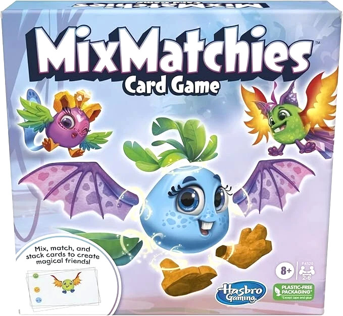 MixMatchies Card Game Kids and Family Game 2-6 Players by Hasbro NEW & SEALED