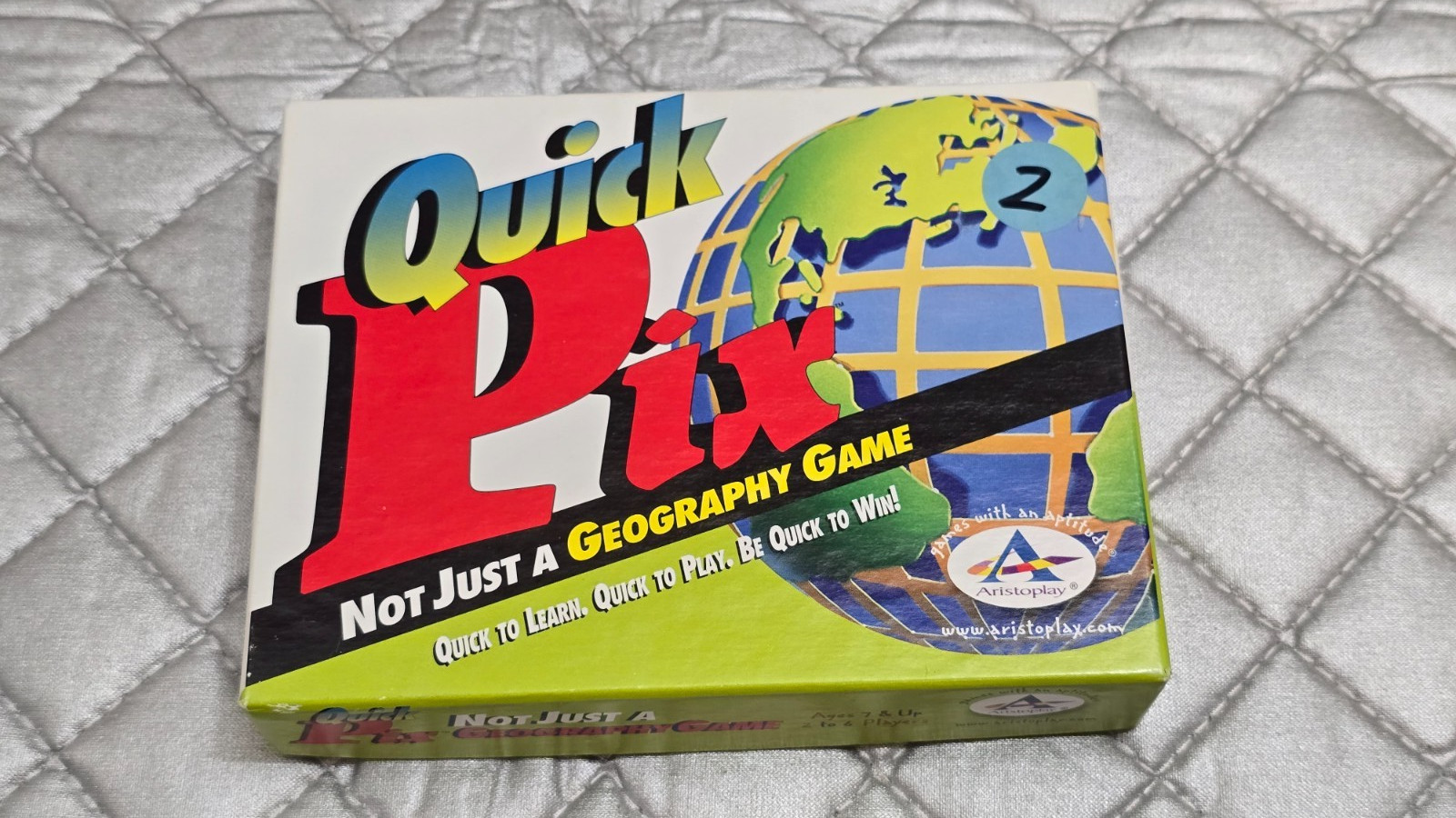 Vintage Quick Pix Game 1999 Aristoplay – New