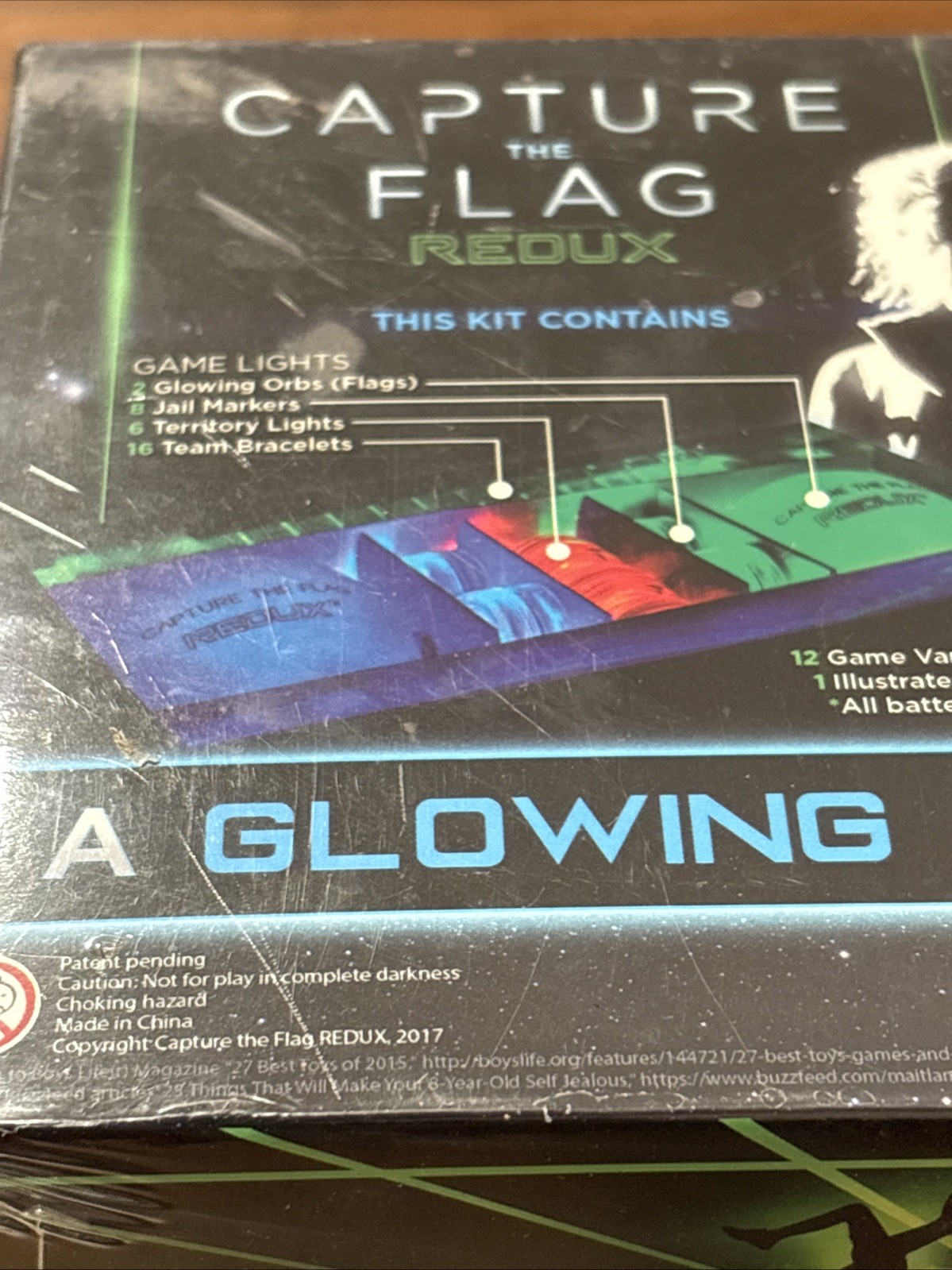 Starlux Games Capture the Flag REDUX Outdoor Game Glow in the Dark New Sealed