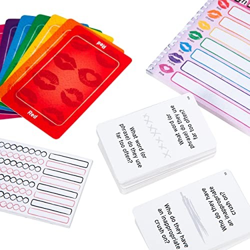 Mean Girls Burn Book Party Card Game Family Board One Size, Multicolor
