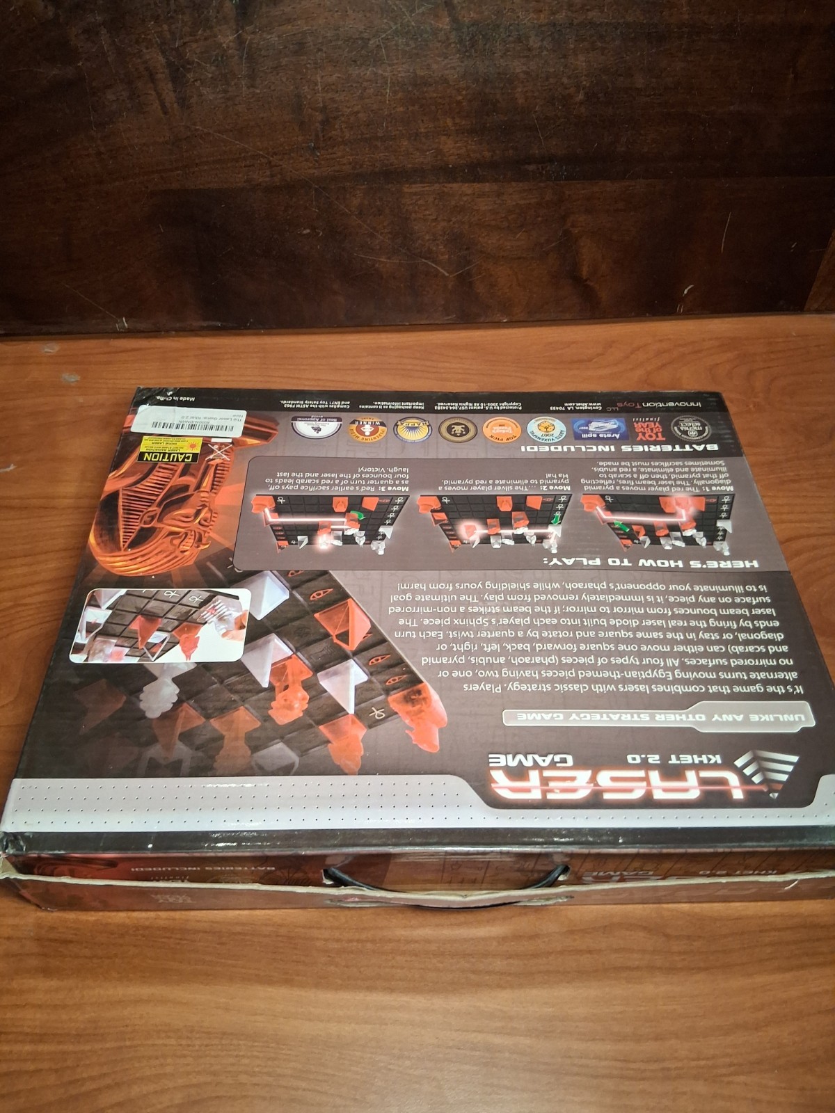 Laser Khet 2.0 Strategy Board Game Mensa Game Works