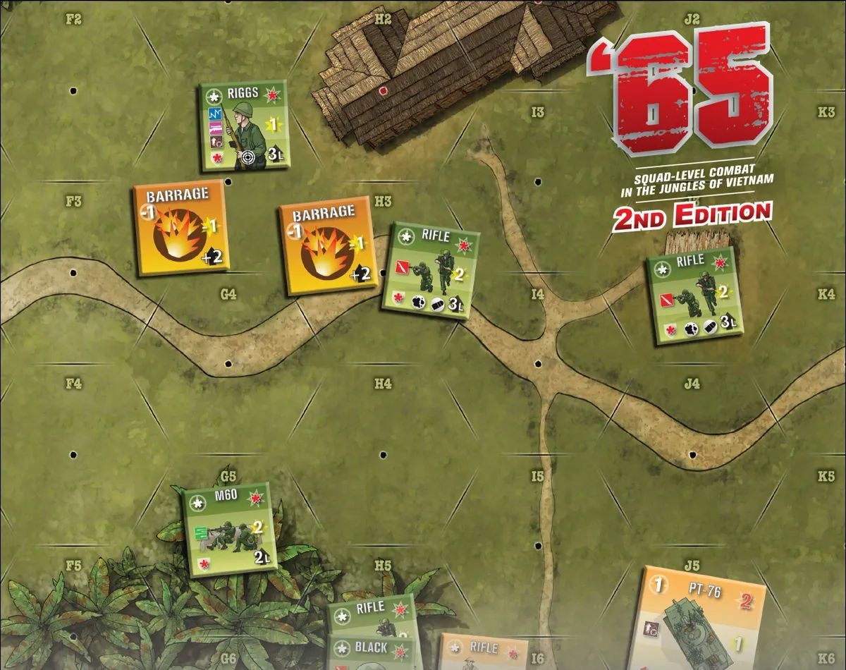 Flying Pig Games ’65: Squad Level Combat In The Jungles Of Vietnam 2nd Ed. NISW