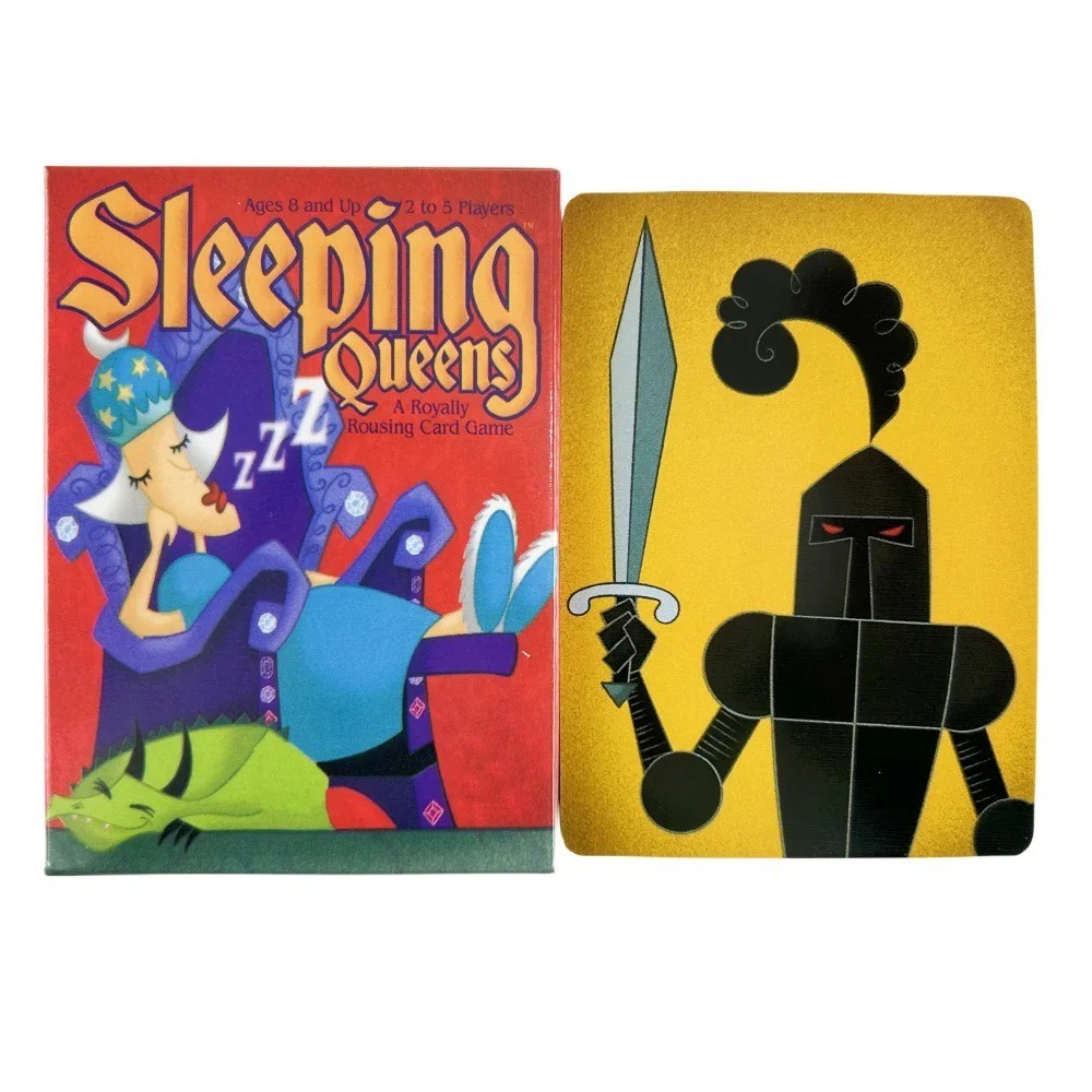 Full-English Sleeping Queens Board Game Card Family Gift Wake up Queen Strategy-