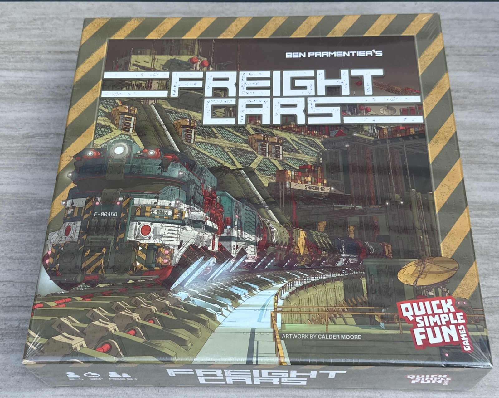 Ben Paramentier’s Freight Cars Board Game New Sealed 2-4 Players Ages 8+
