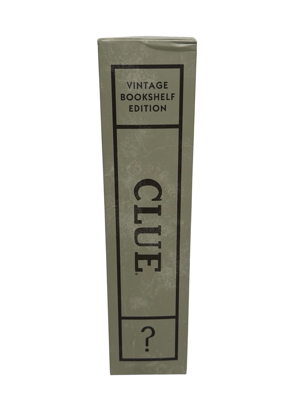 Clue Vintage Bookshelf Edition Board Game Parker Brothers WS Game Company
