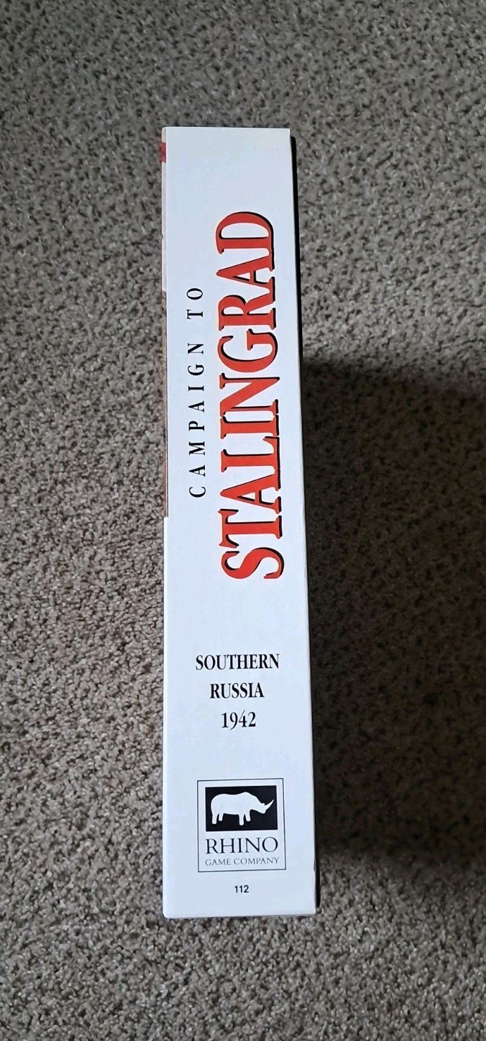 New 1992 Rhino Games Campaign to Stalingrad Southern Russia 1942 Unpunched T