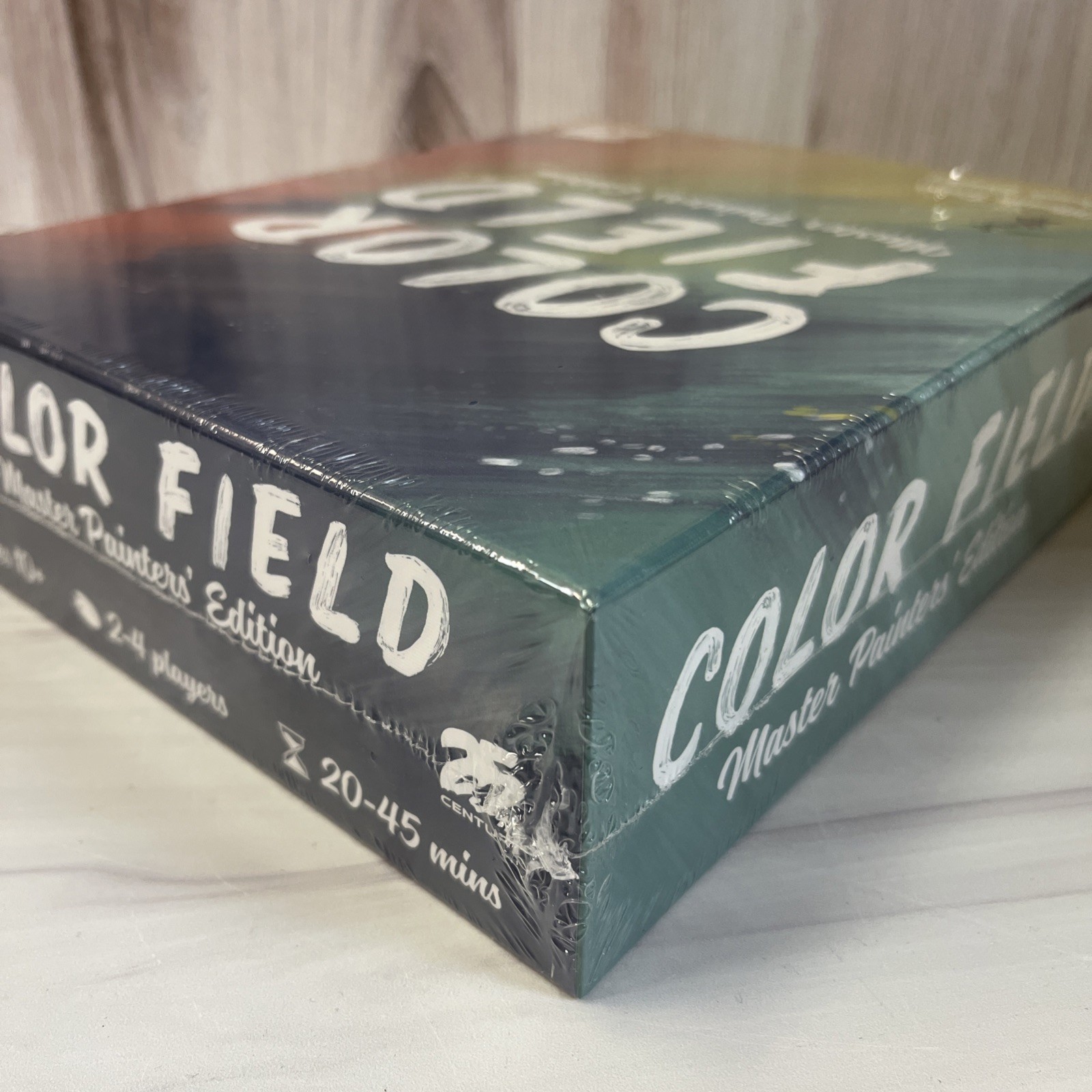 Color Field Painting Strategy Board Game Signed By Designer Mondo Davis