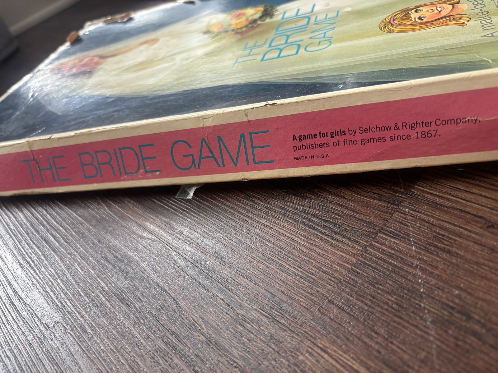 Selchow & Righter The Bride Game No. 30 (1971) Wedding Board Game