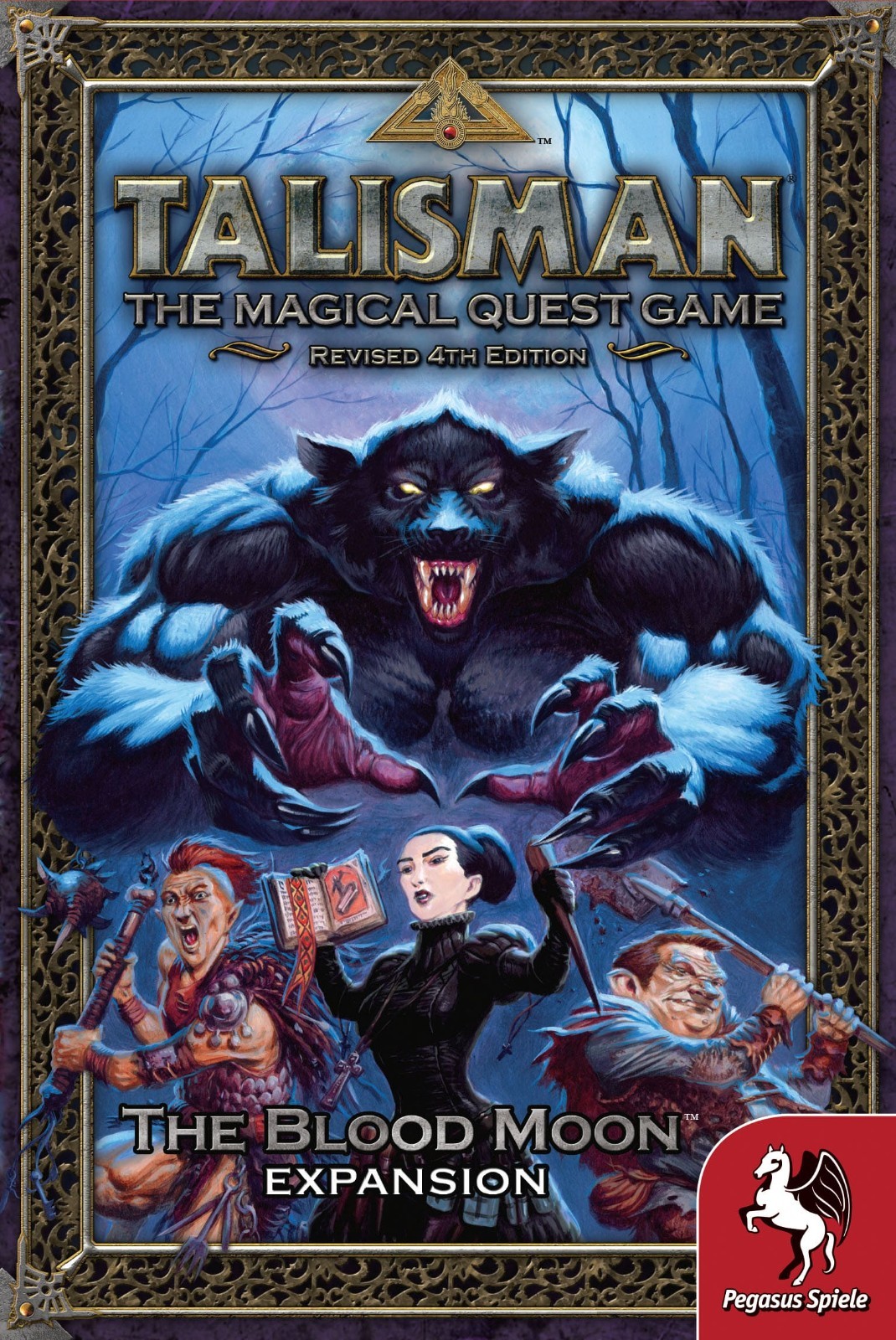 Talisman – Revised 4th Edition – The Blood Moon Expansion – Pegasus Spiele – NEW