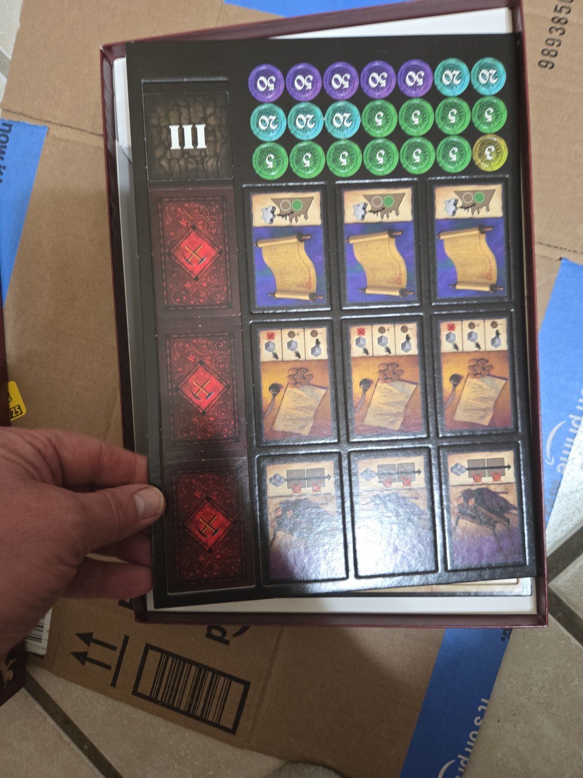 Leonardo Boardgame Magnum Sal PLUS EXPANSION MINT HTF