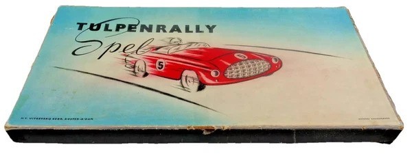 Tulip Rally Koster Amsterdam Game Board Game Board Game Vintage 1953
