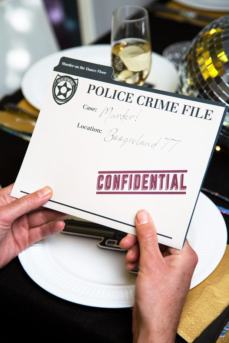 Talking Tables Crack The Case Murder Mystery On The Dance Floor Game Murder