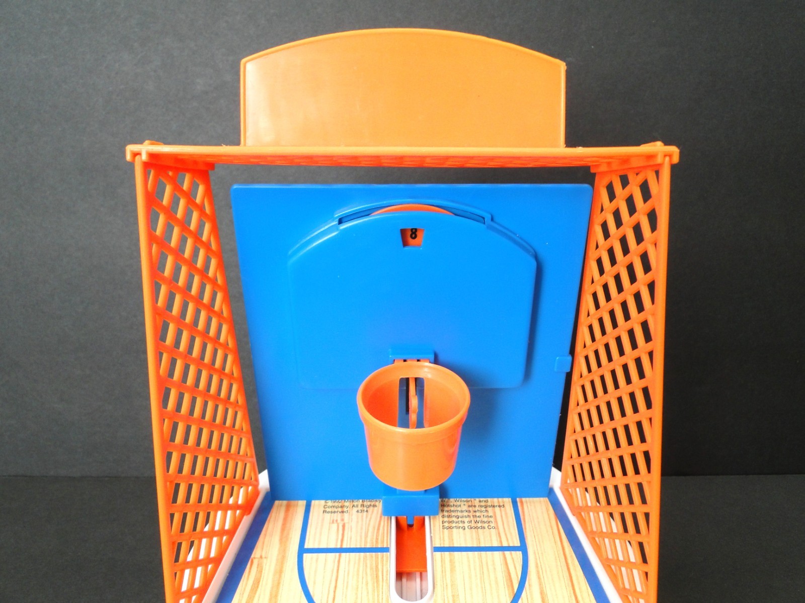 Vintage 1992 Milton Bradley: Hot Shot Basketball *TESTED (NO Basketballs)