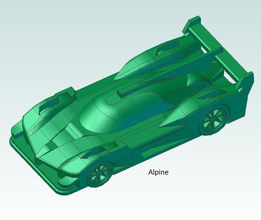 Formula De – Lemans 2024 Prototype Cars – Pack of 14