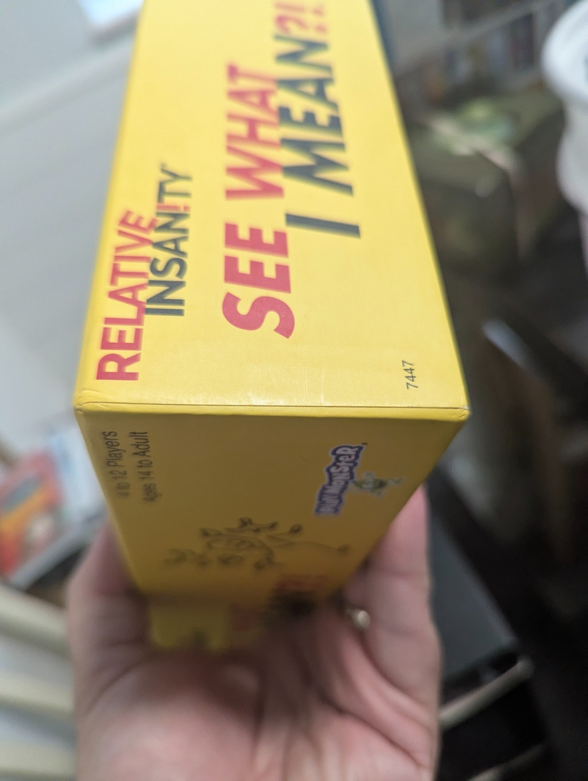 RELATIVE INSANITY SEE WHAT I MEAN?! Card Game 100% COMPLETE 2019