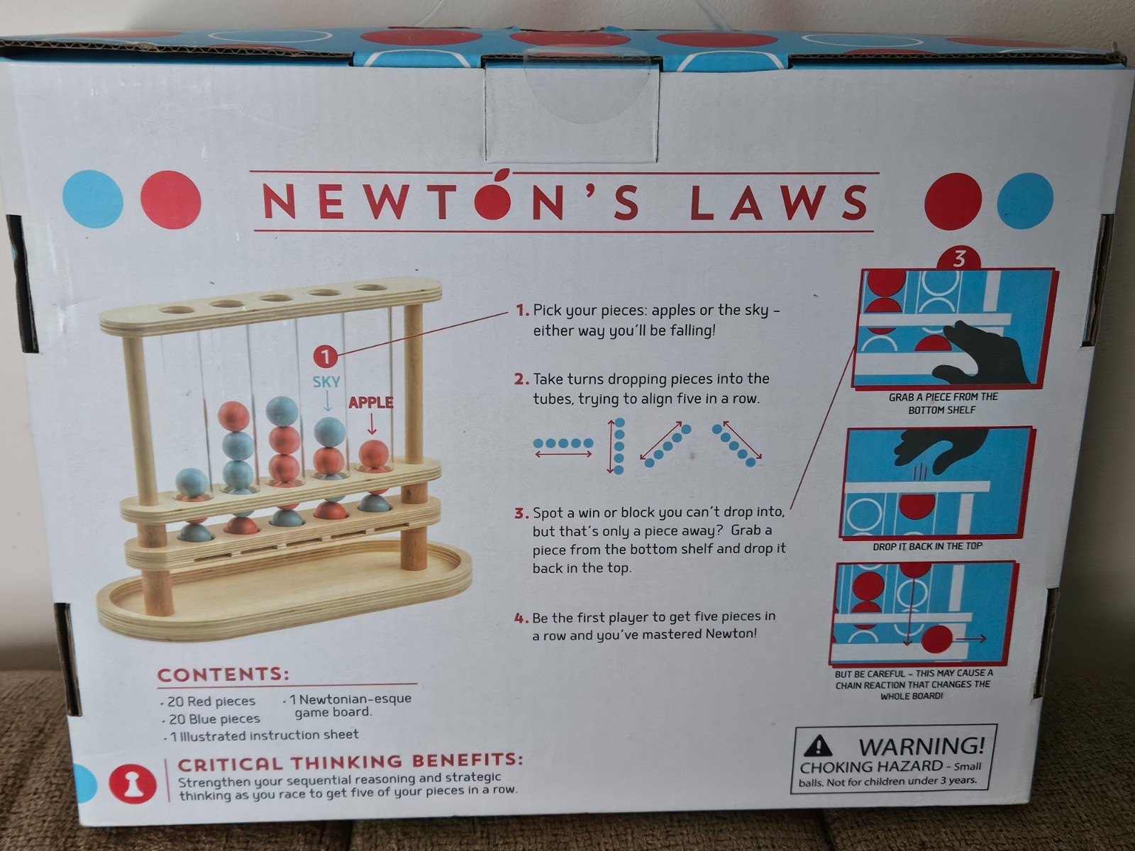 Newton brain workshop game 8+ years old 2 players game