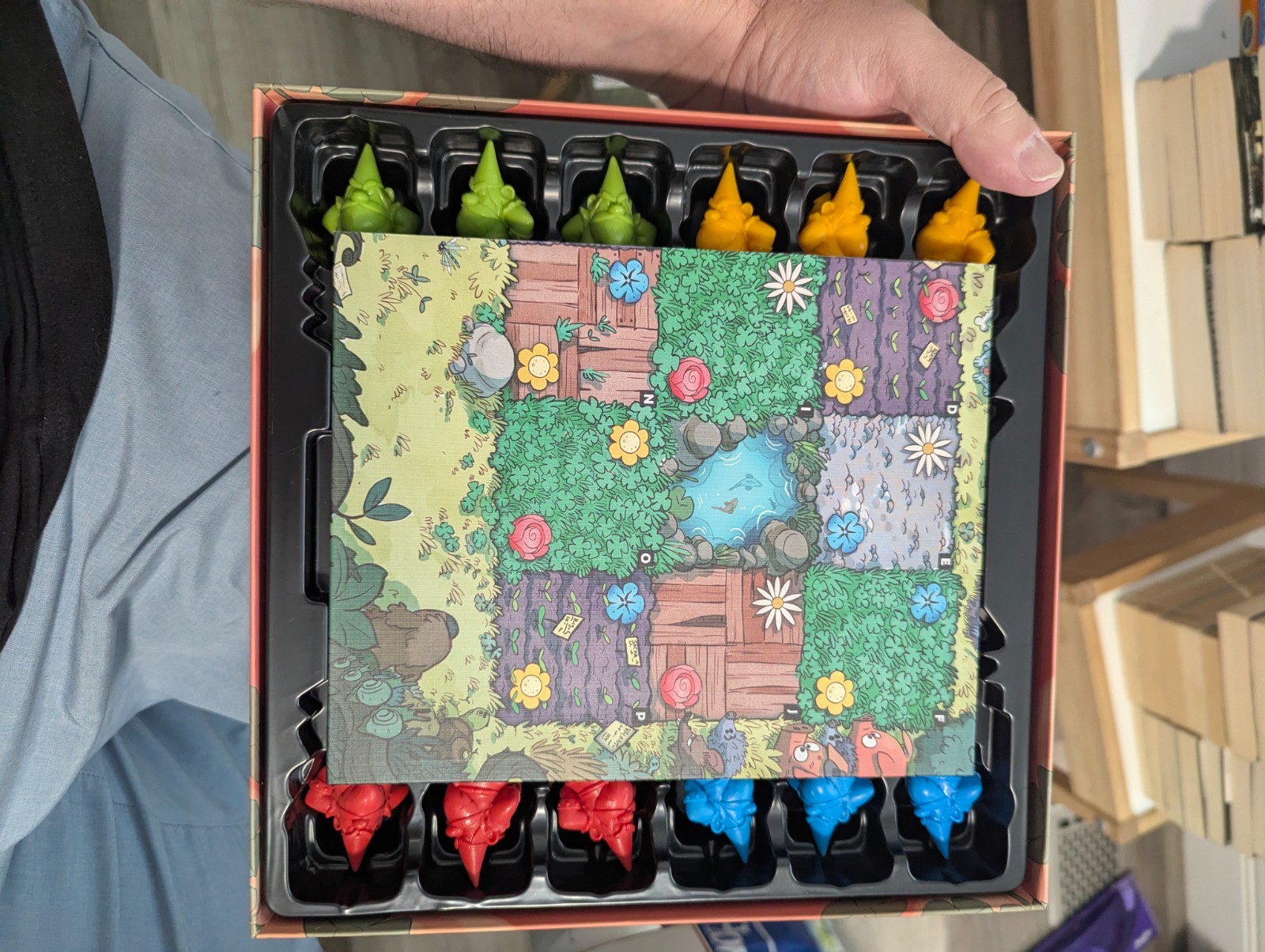 75 GNOM’ STREET Board Game 100% COMPLETE 2016 Area Control Game GNOME