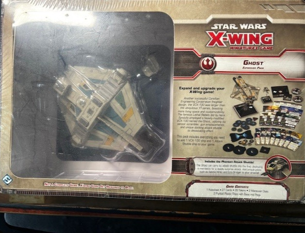 Star Wars X-Wing Miniatures Game Ghost Expansion Pack Factory sealed BUNDLE/BNIB
