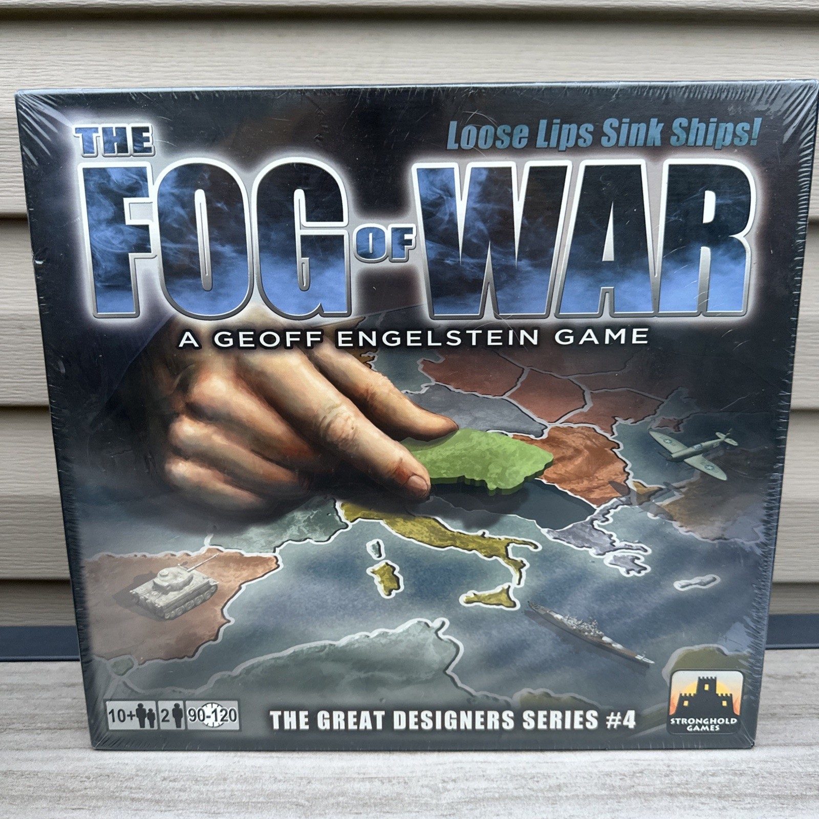 New FOG OF WAR BOARD GAME Stronghold Games 2 Player FACTORY SEALED 2016 Complete