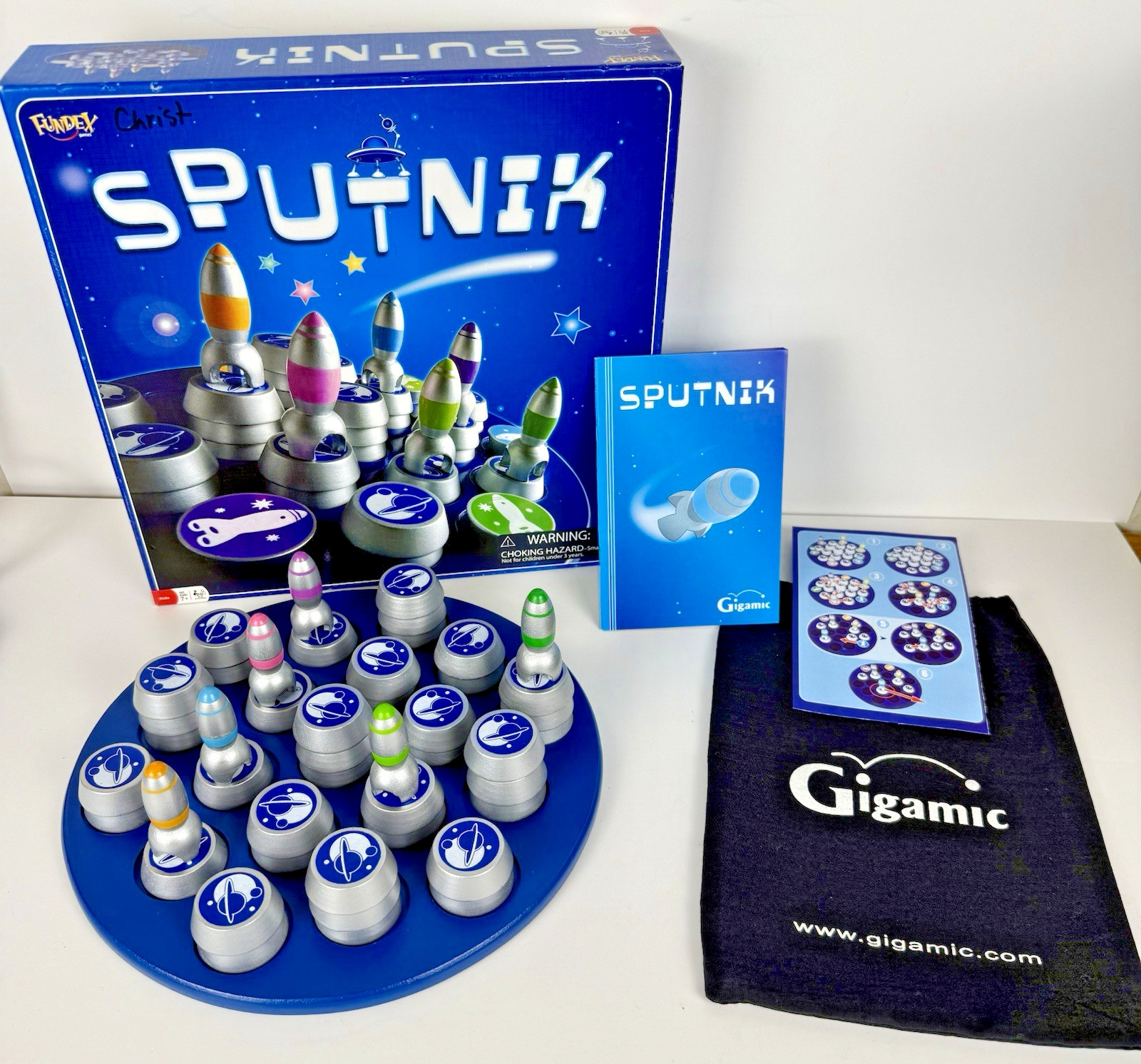Sputnik – Fundex Gigamic Board Game from 2007 -COMPLETE