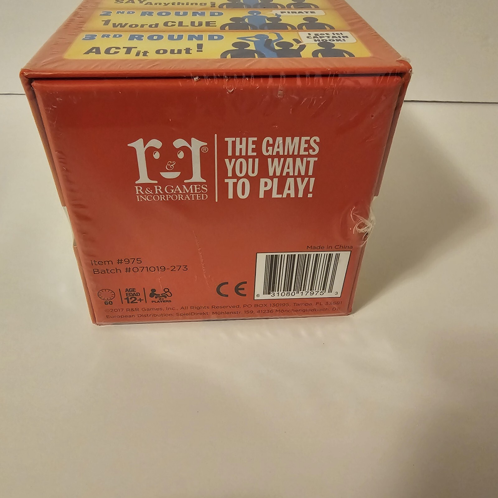 Times Up! The Celebrity Charades Game R & R Games Inc.