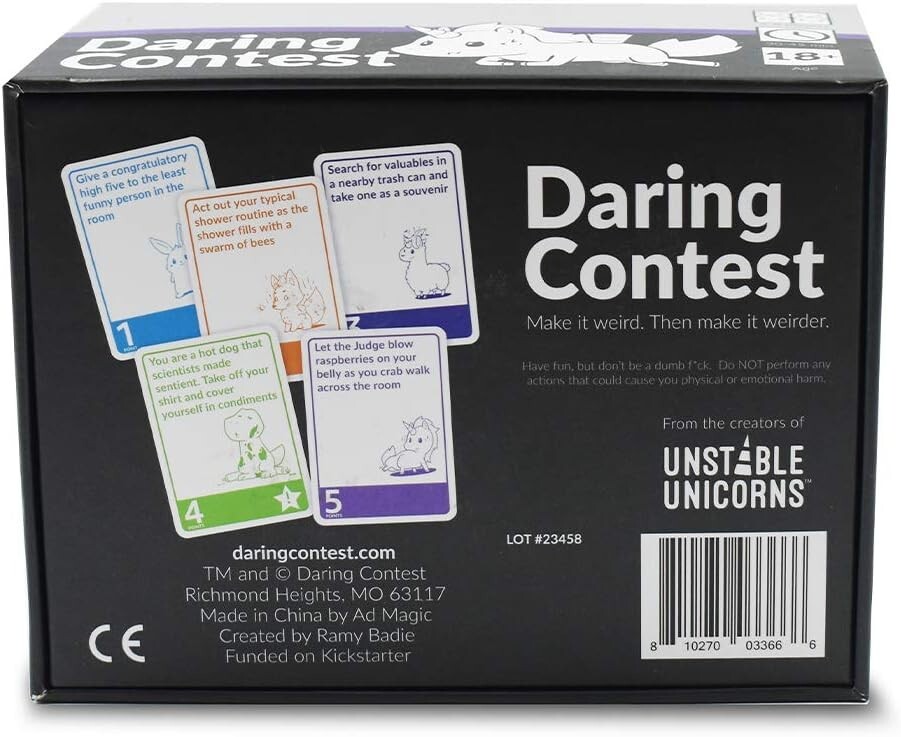 Daring Contest Make It Weird. Then Make it Weirder – Brand New And Sealed