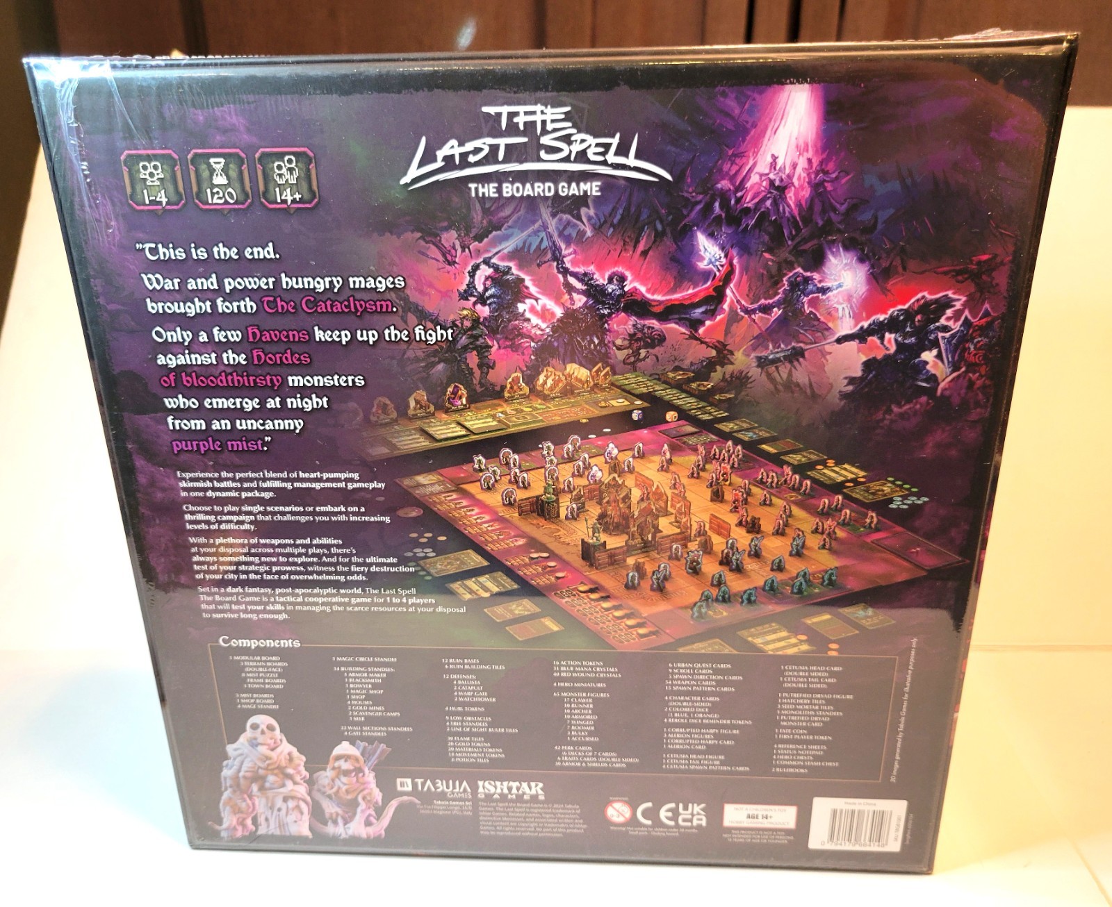 The Last Spell The Board Game – Tabula Games – New & Sealed
