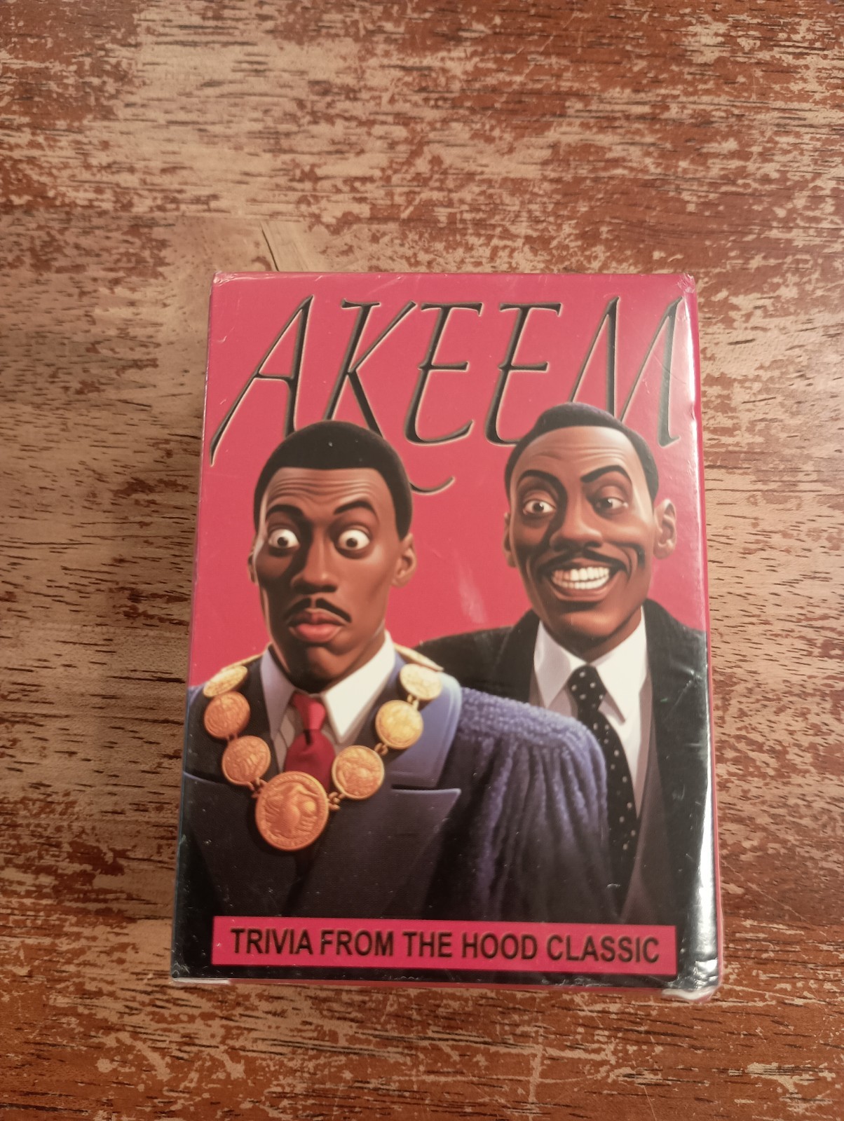 Card Plug Akeem: From Queens To Zamunda Trivia Card Game 100 Questions