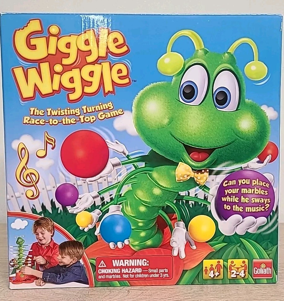 Goliath Giggle Wiggle The Twisting Turning Run Game Multicolor DMG PKG