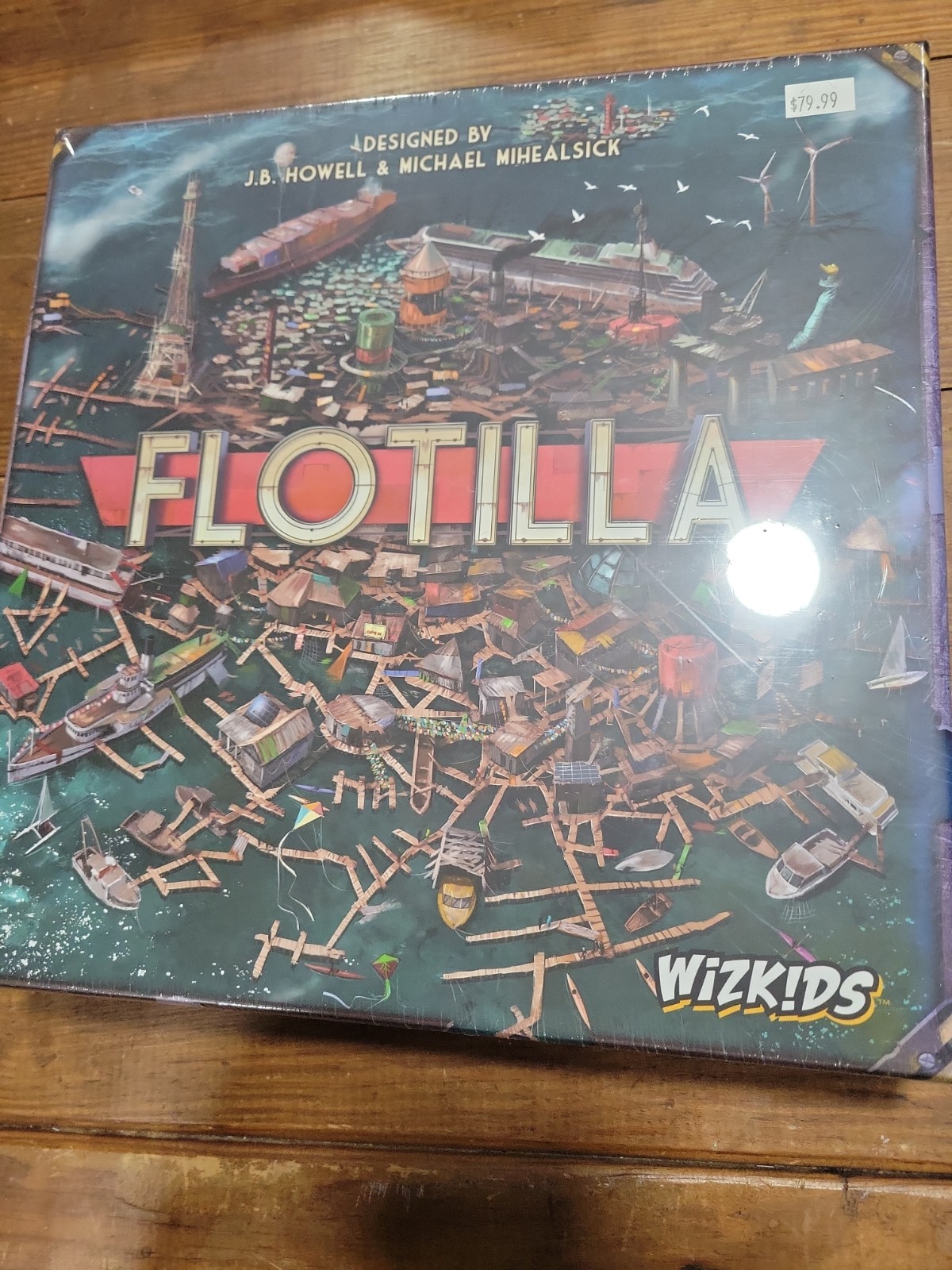 Flotilla Board Game – new in shrink – Wizkids games