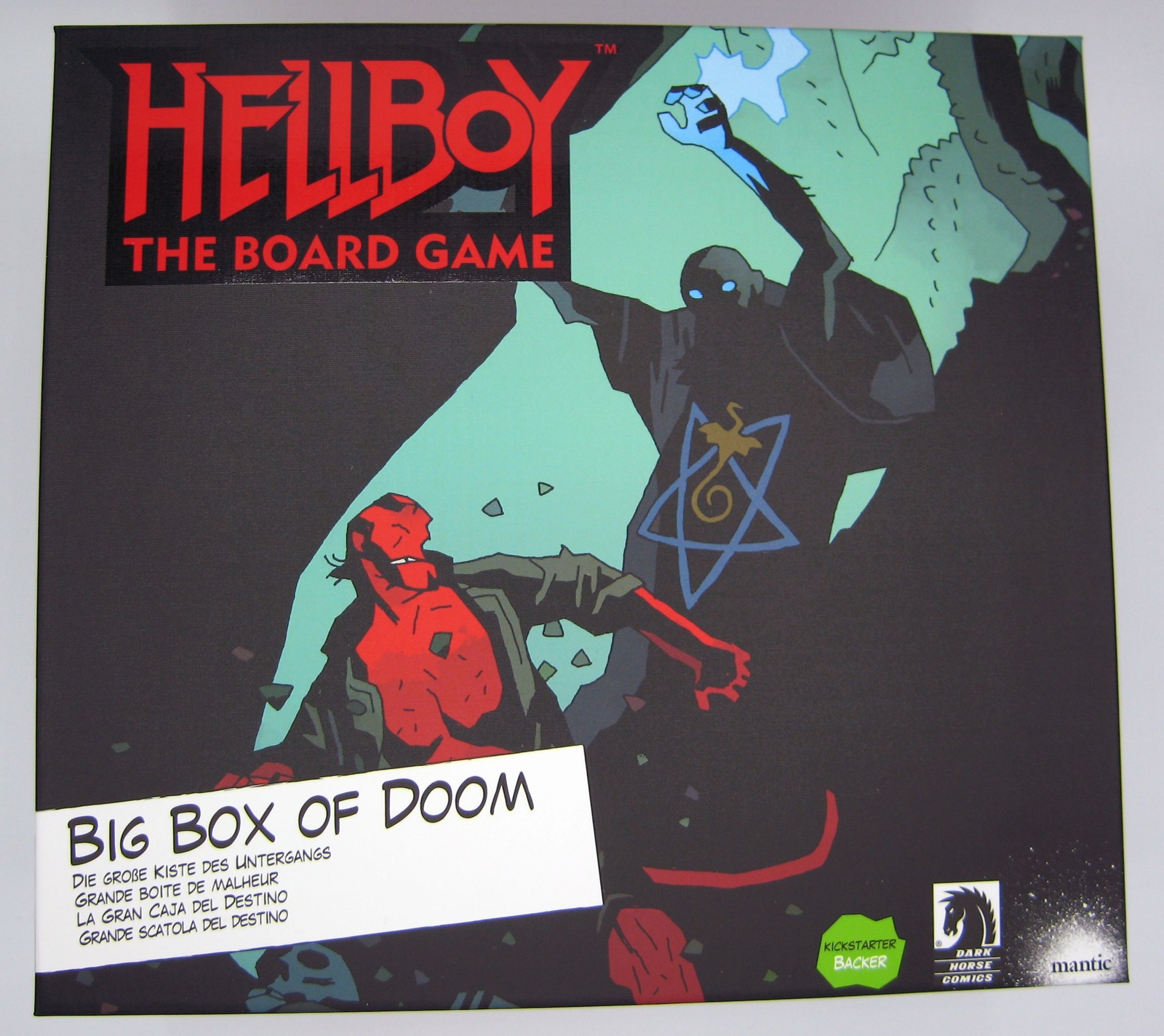 Hellboy: The Board Game Big Box of Doom – Kickstarter exclusive