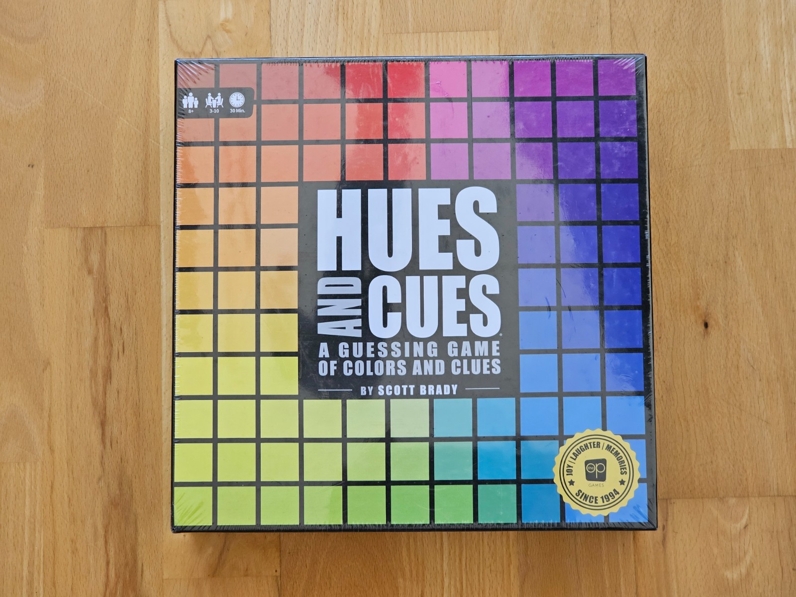 Hues and Cues Board Game Vibrant Color Guessing Party Game The Op SEALED NEW