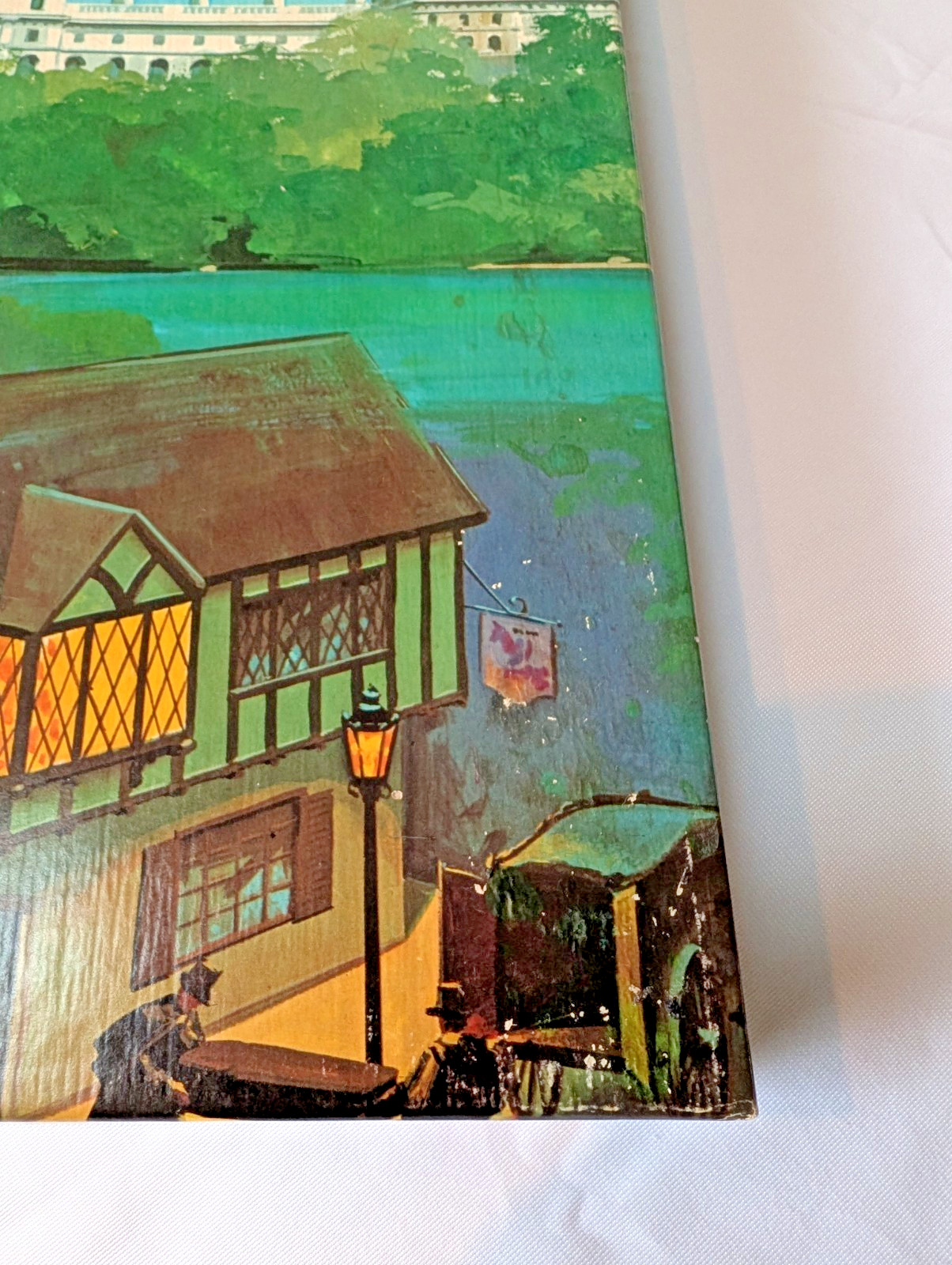 1974 Sherlock Holmes Mystery Board Game Cadaco COMPLETE & UNPUNCHED (h)