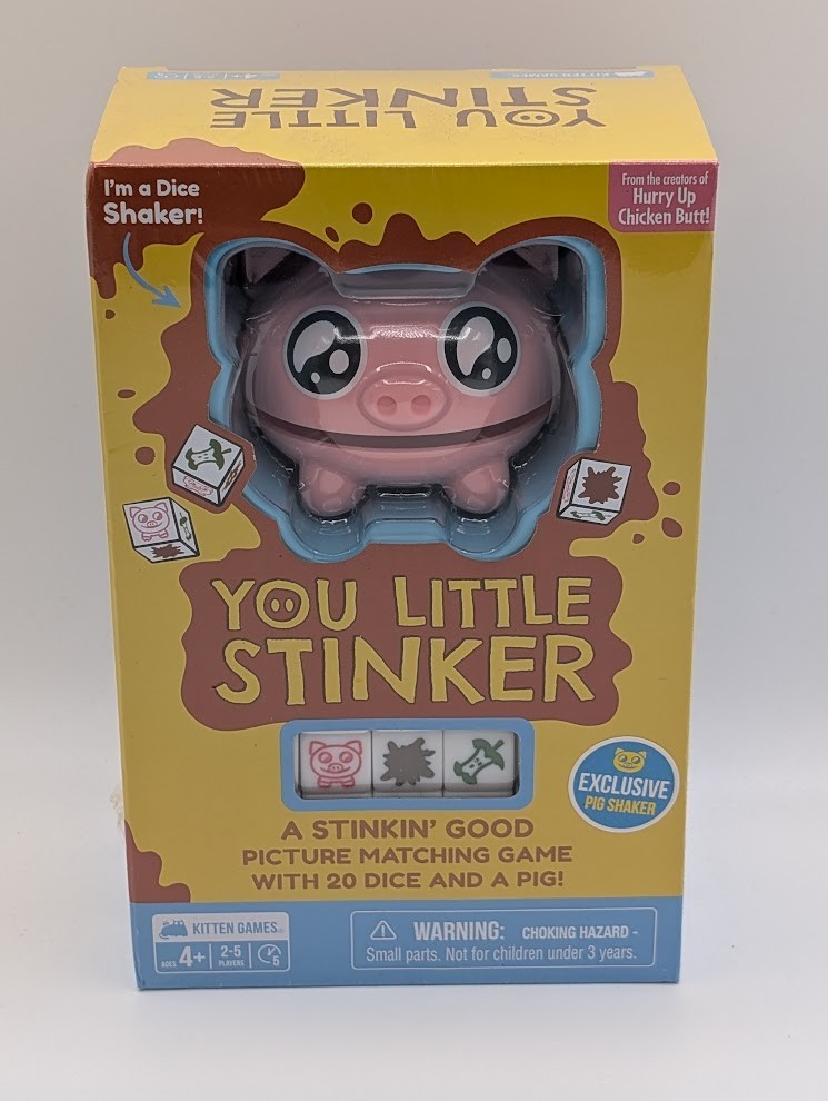 You Little Stinker Game – Kitten Games Brand – 2025 – NEW – 2-5 Players – Age 4+