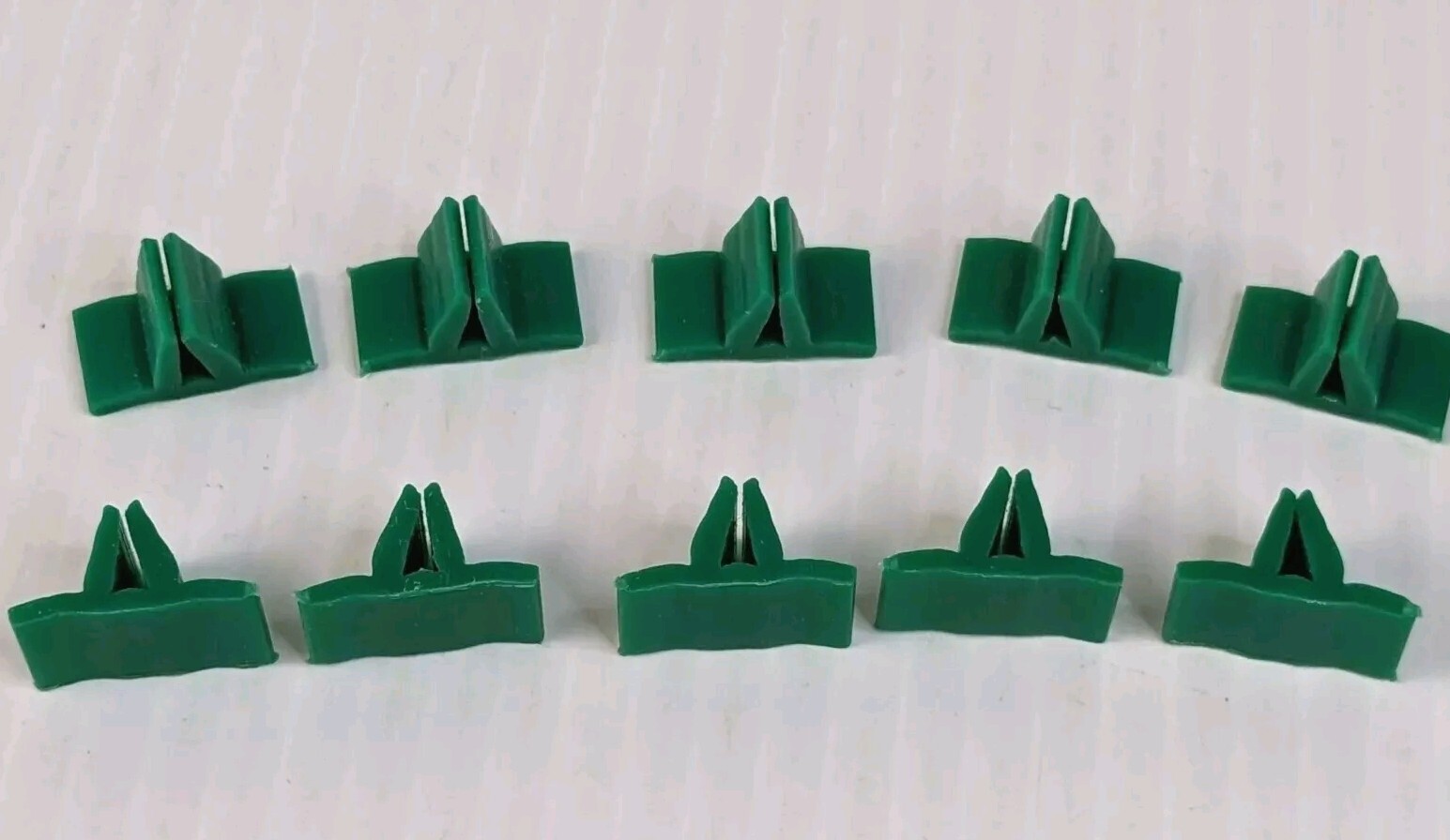 1989 TSR Red Storm Rising 10 Replacement Bases Holders Green Card Pieces Parts