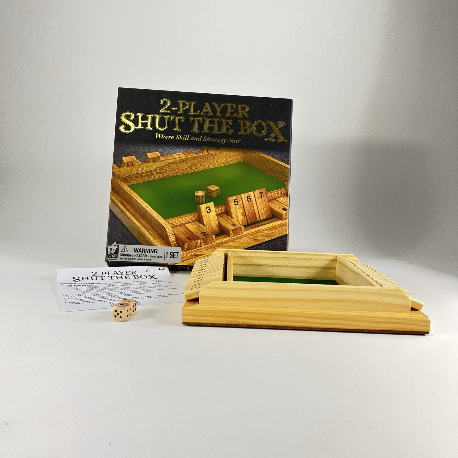 Cardinal 1-Player Shut The Box Complete
