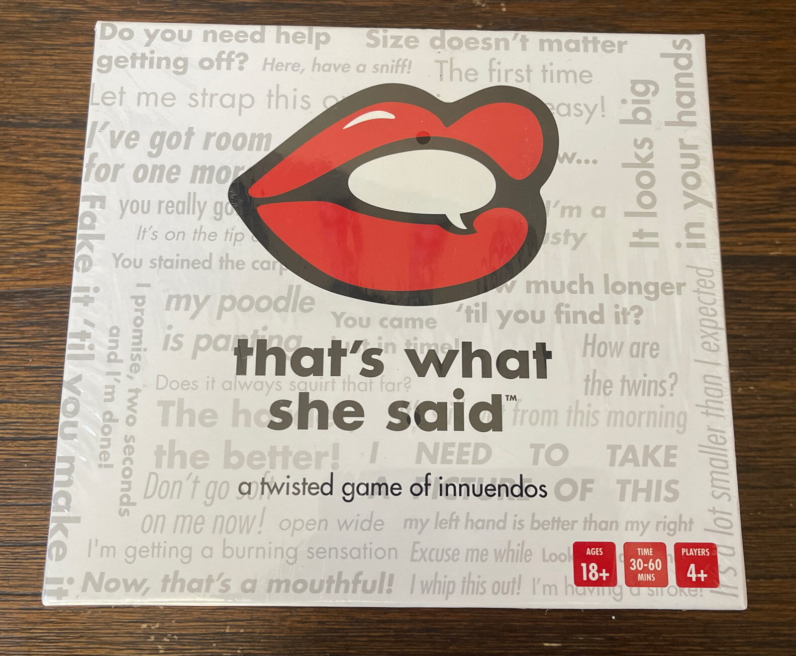 That’s What She Said A Twisted game Of Innuendos