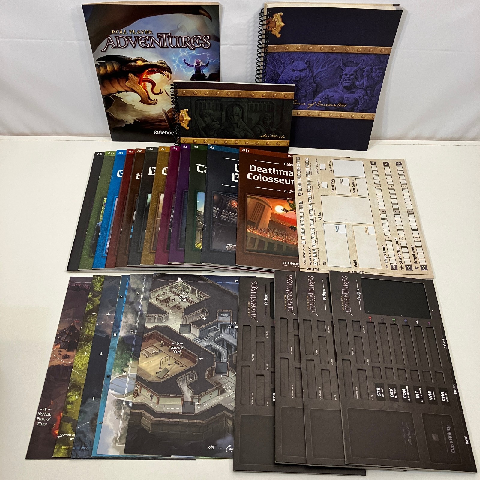 Thunderworks Games 2021 Roll Player Adventures World of Ulos 1-4 Players Age 14+