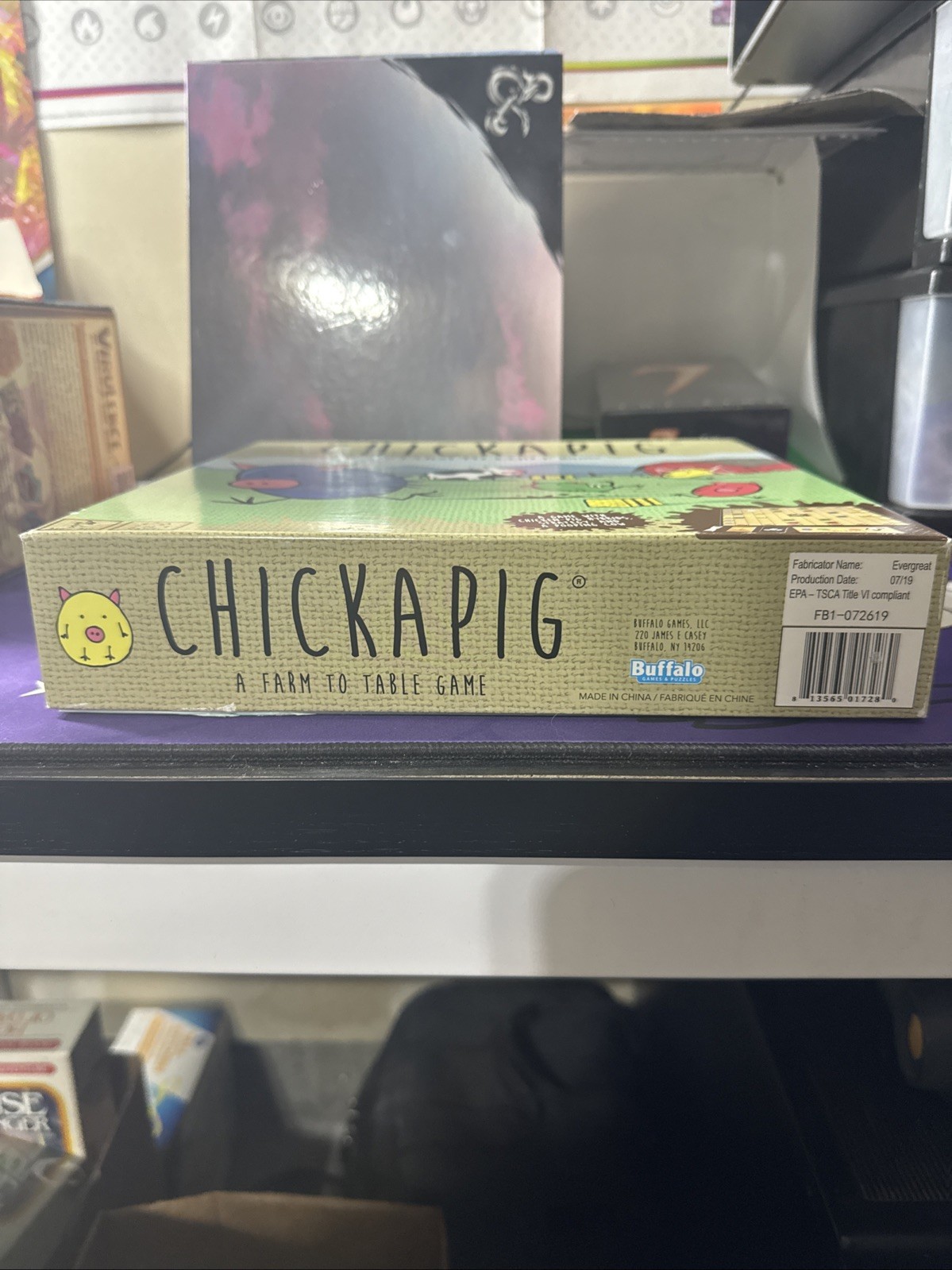 Chickapig Strategic Board Game Family Friendly Game For 2 or 4 Players New