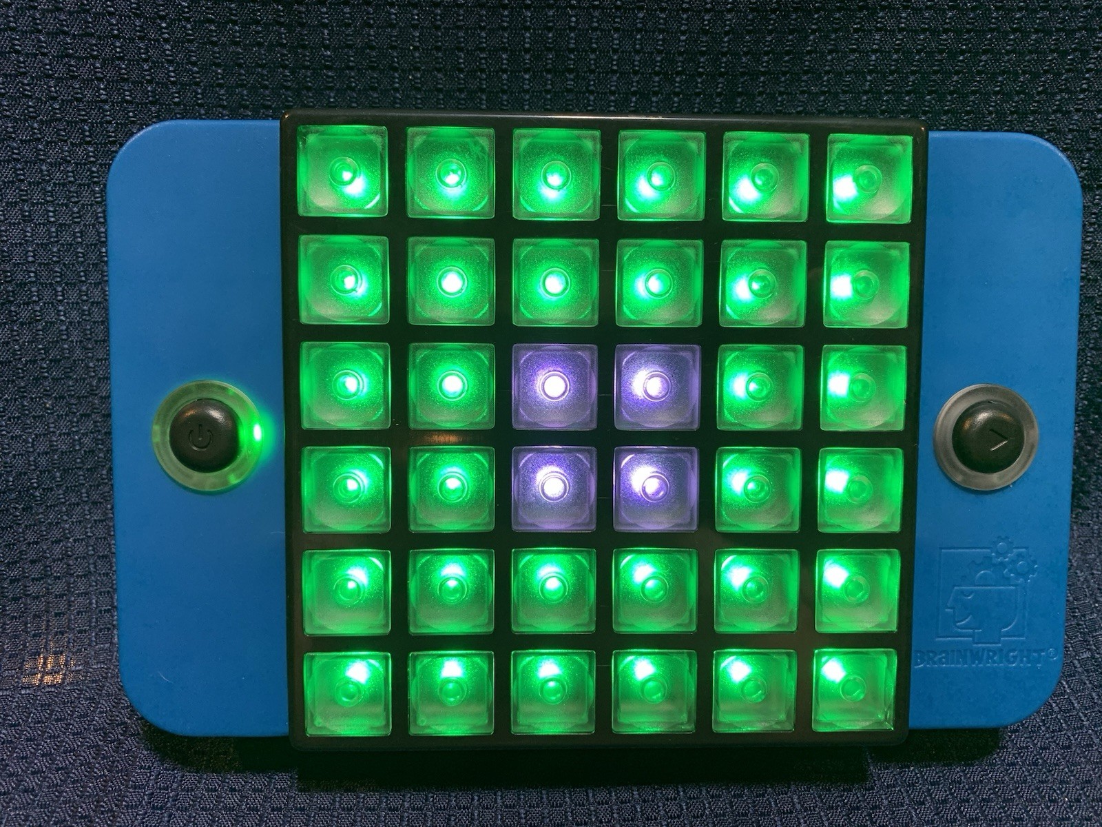 Brainwright Puzzle Bright Electronic Light Up Brainteaser Tested Works Complete