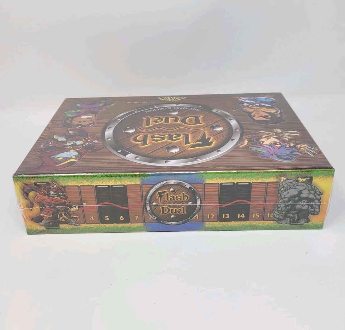 Flash Duel: Revised Second Edition Board Game Sirlin Games, (2015 New Sealed)
