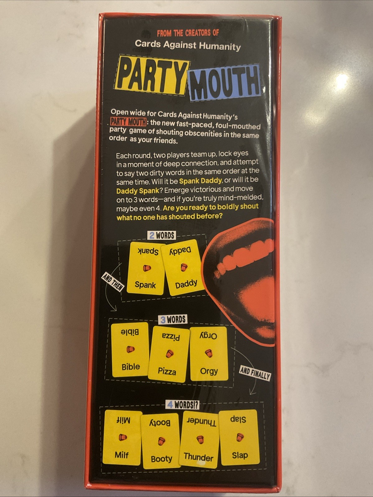 PARTY MOUTH – Brand New FUN PARTY Board Game By Cards Against Humanity Creators