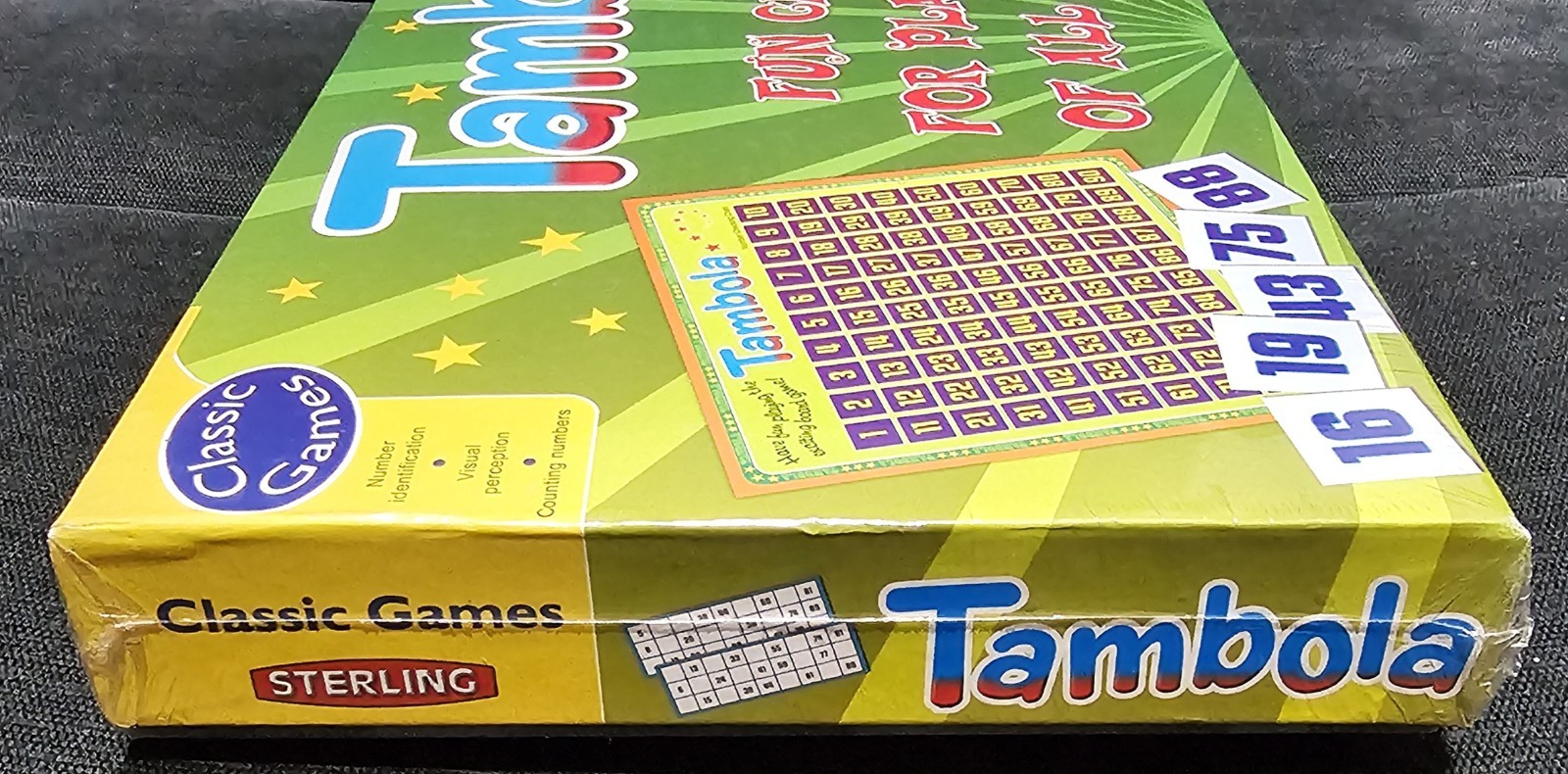 Tambola Board Game For All Ages, 600 Tickets / Factory Sealed