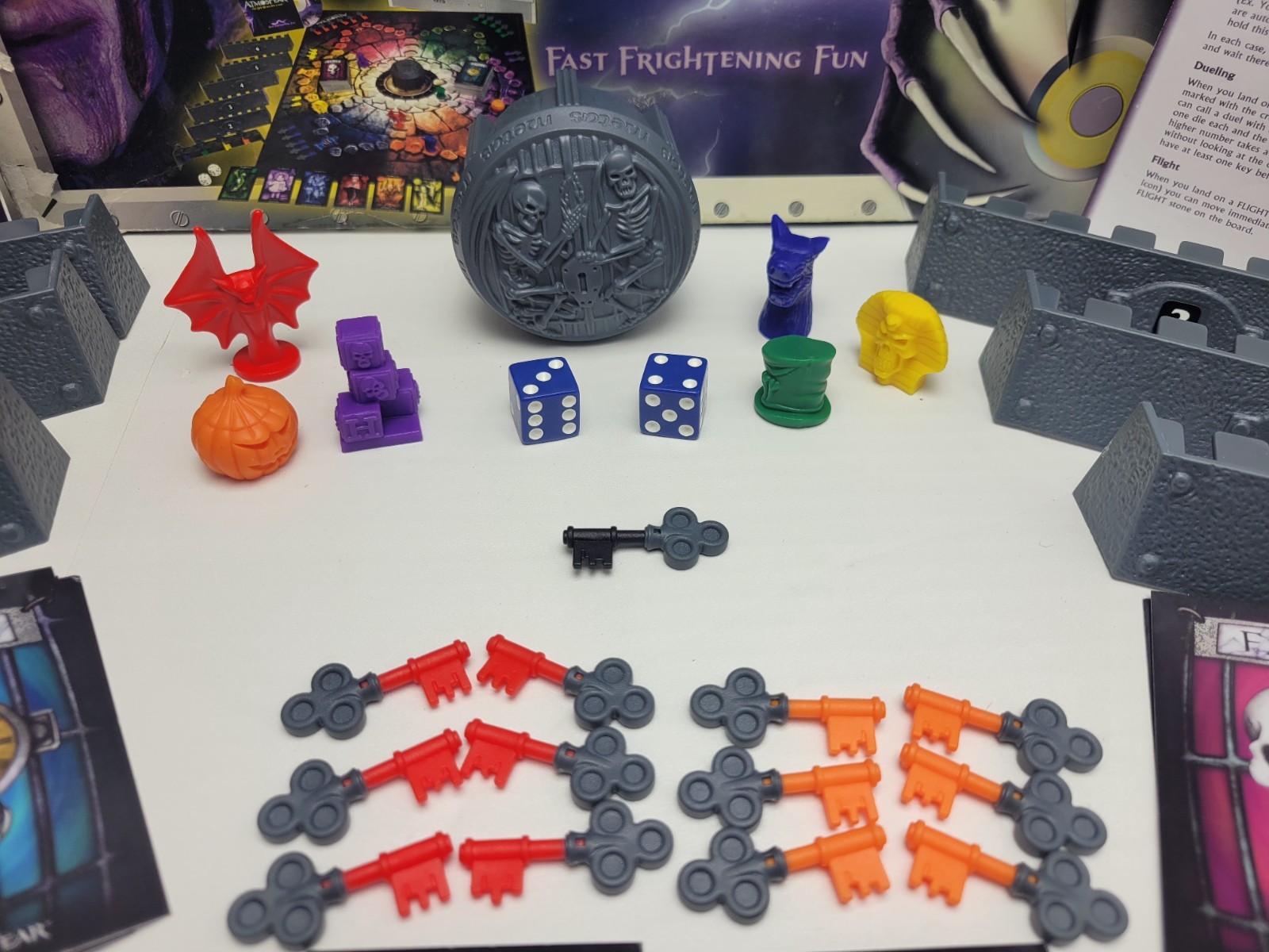 2004 Pressman AtmosFear The Gatekeeper DVD Board Game- COMPLETE
