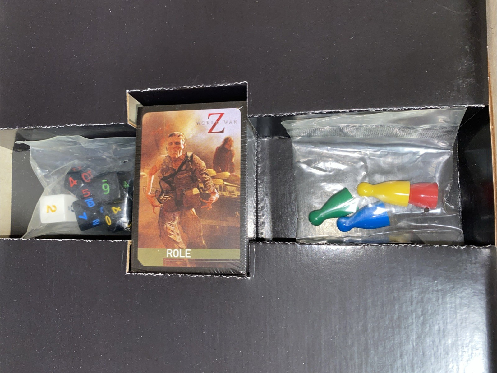 University Games World War Z Board Game – The Game Sealed Pieces Box Damage