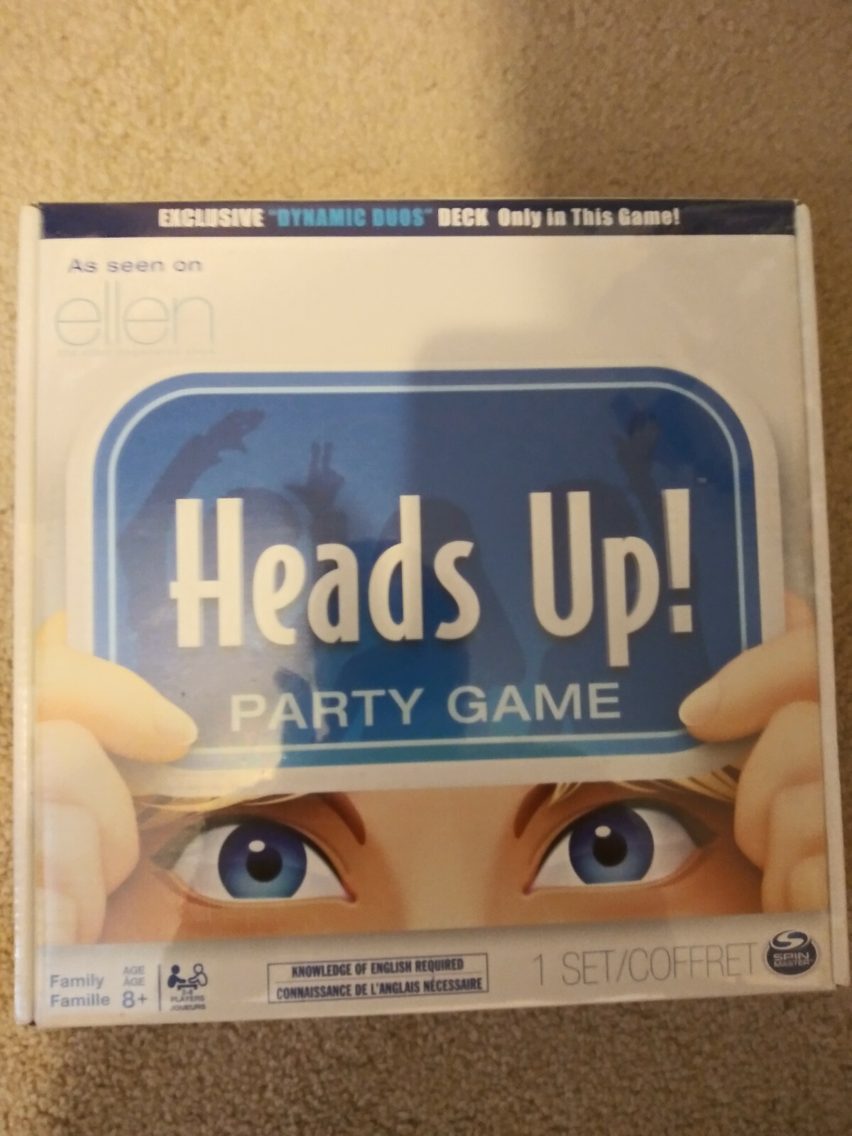 Spin Master Games, Heads Up! Board Game (Edition May Vary)
