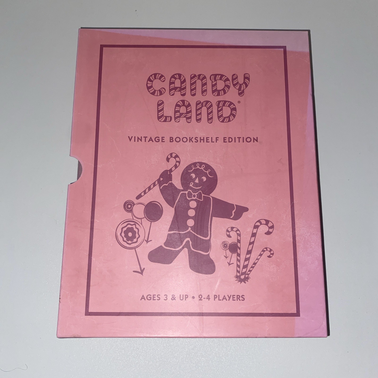 Candy Land Vintage Bookshelf Edition by WS Game Company, Classic Board Games for