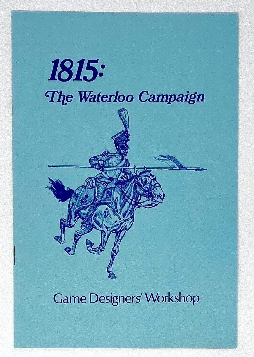 GDW – 1815: The Waterloo Campaign (1975) PUNCHED COMPLETE VG